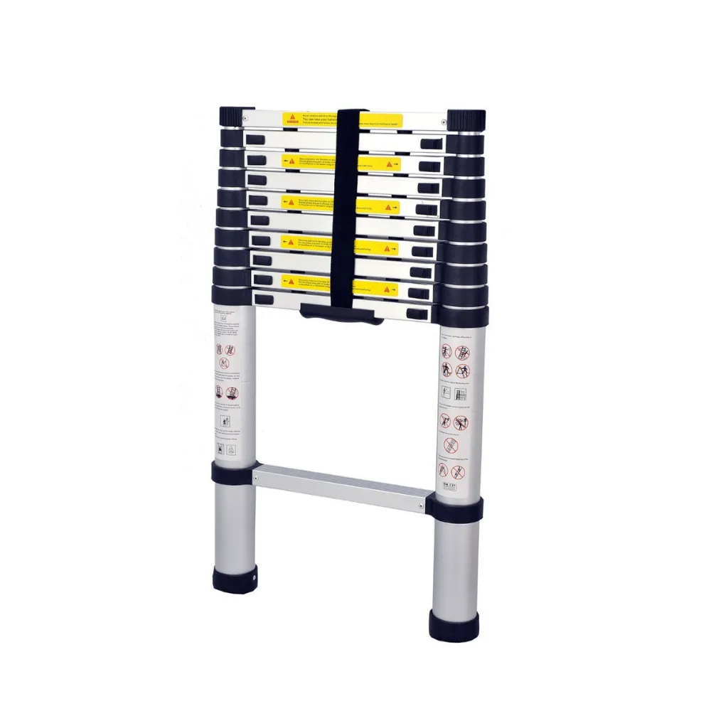TRA - 3.2m Portable Telescopic Ladder w/ Carry Bag