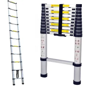 TRA - 3.2m Portable Telescopic Ladder w/ Carry Bag