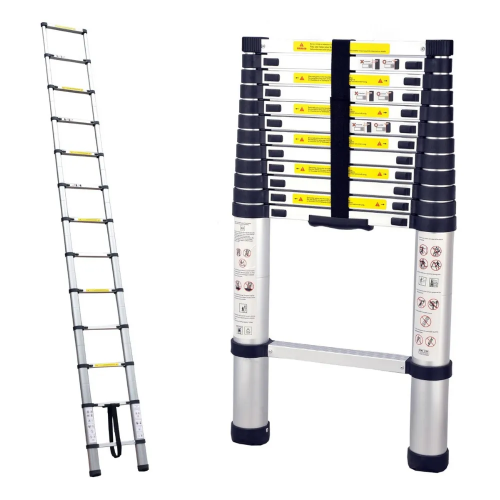 TRA - 3.8m Portable Telescopic Ladder with Bag