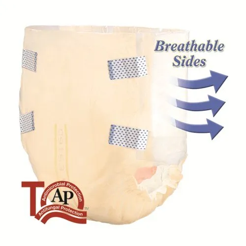 Tranquility SmartCore Breathable Briefs, X-Large, Case/72 (6/12s)
