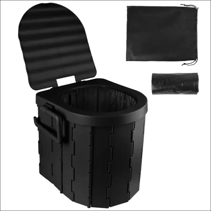 Travel bucket toilet seat portable folding toilet with lid emergency toilet car folding toilets