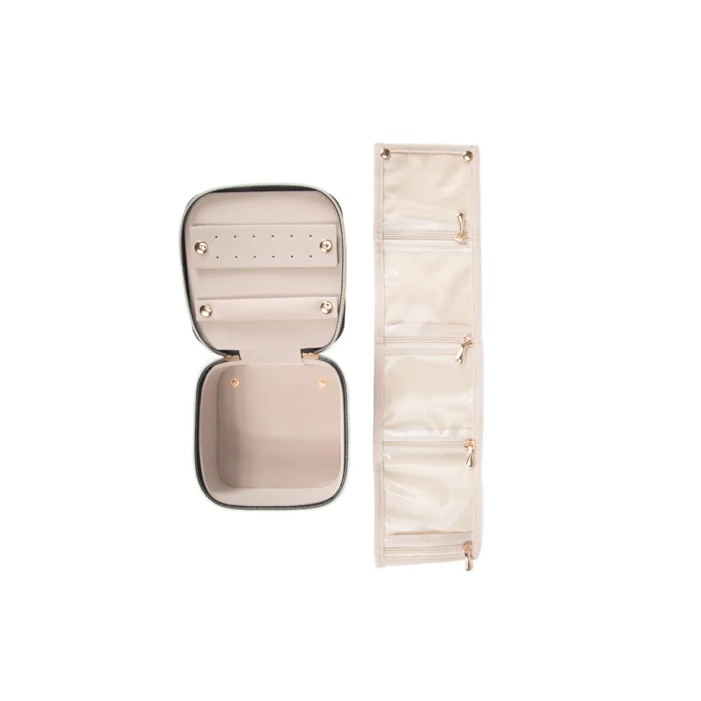 Travel Jewelry Case with Pouch