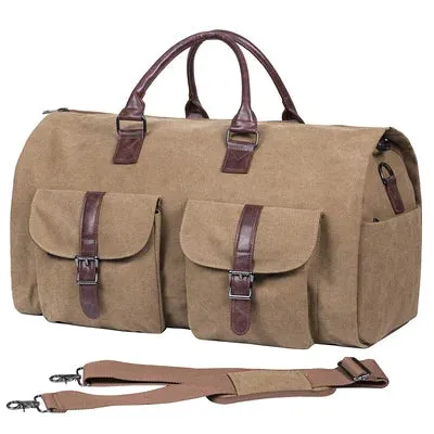 Travelista Luxe™ | Convertible Travel Bag | Water-Resistant Fabric, Multiple Compartments & Adjustable Straps