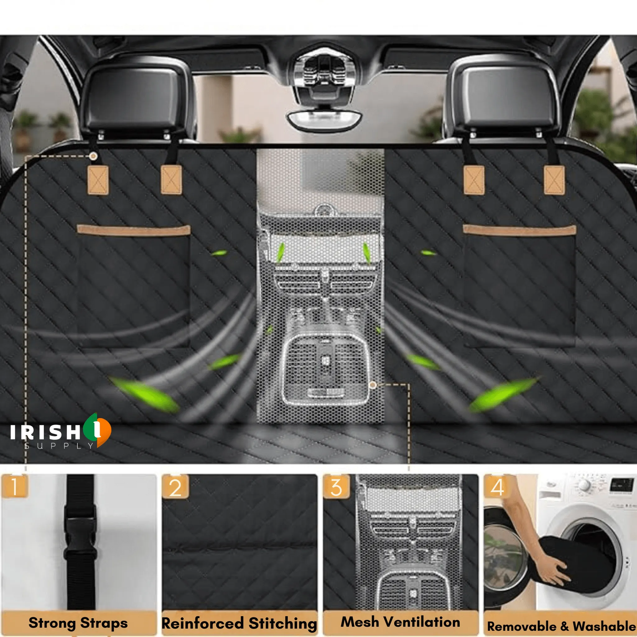 TRAVELPAWS Dog Seat Car Cover