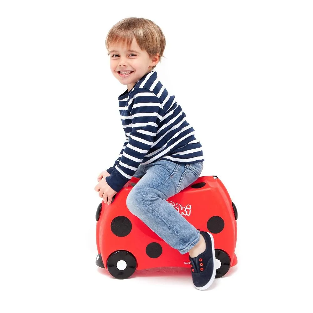 Trunki Ride-On Suitcase (Harley Ladybug)