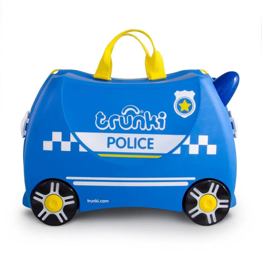 Trunki Ride-On Suitcase (Percy the Police Car)