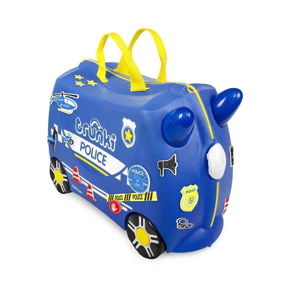 Trunki Ride-On Suitcase (Percy the Police Car)