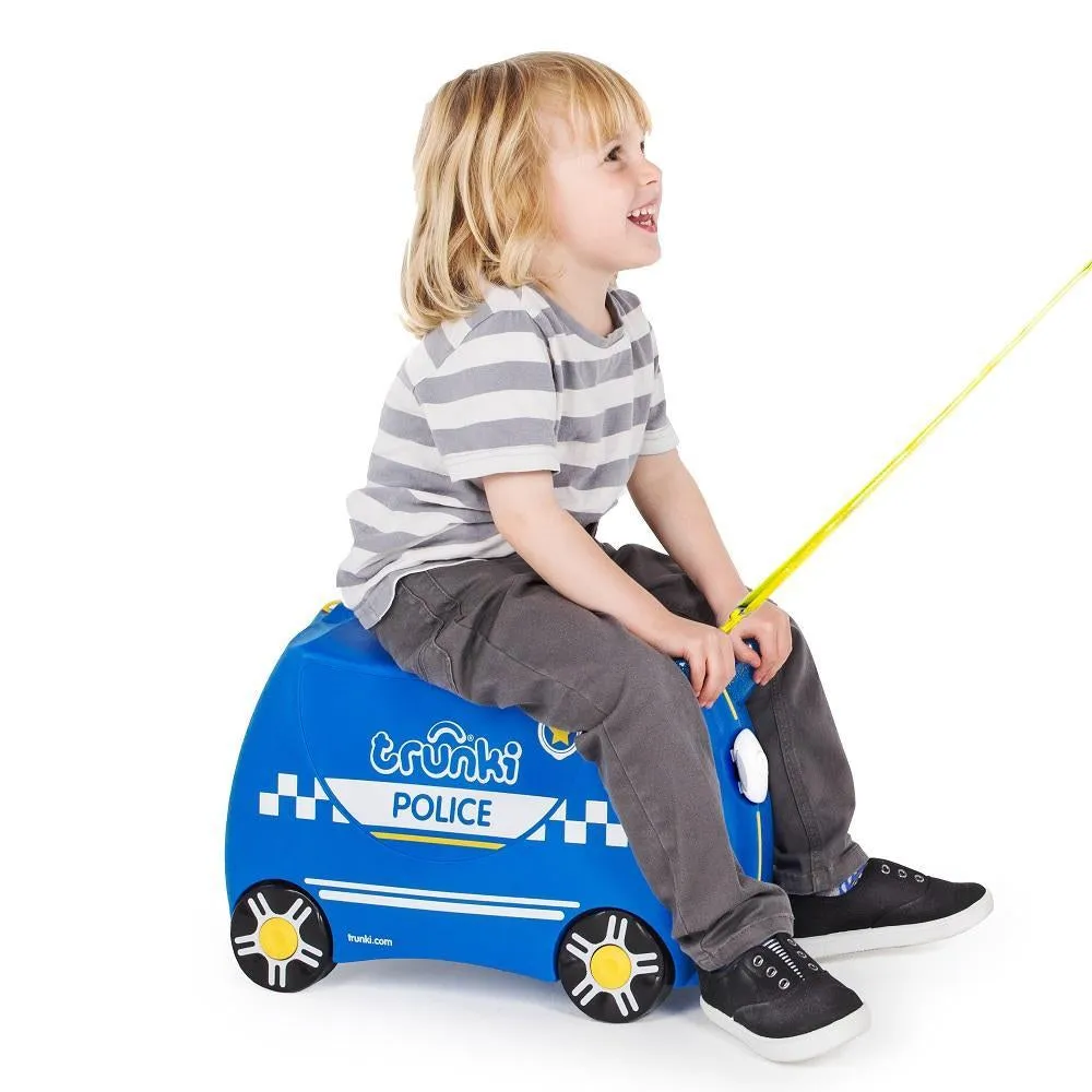 Trunki Ride-On Suitcase (Percy the Police Car)