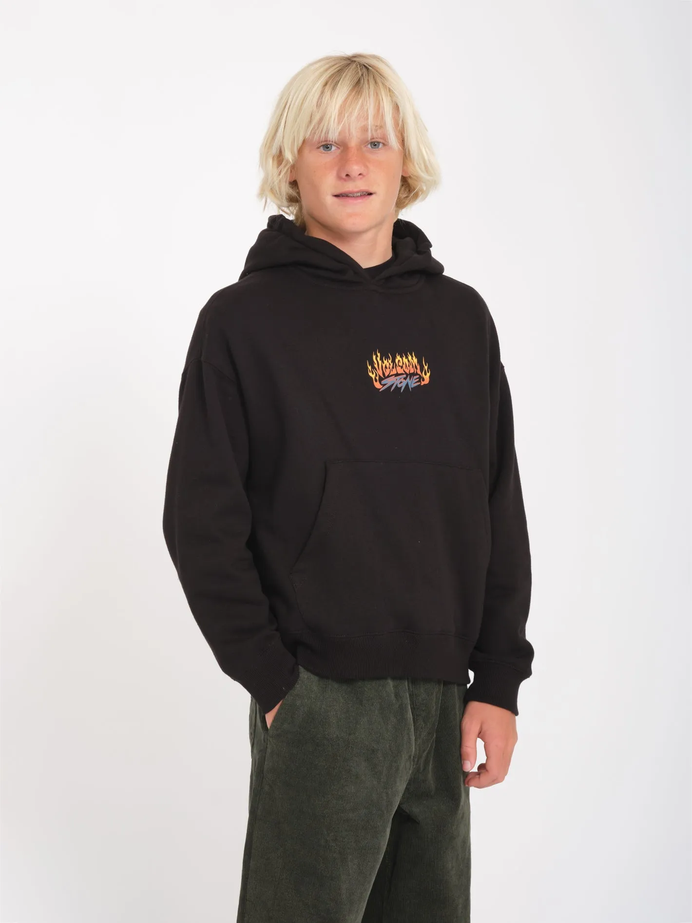 Trux Hoodie - BLACK - (KIDS)