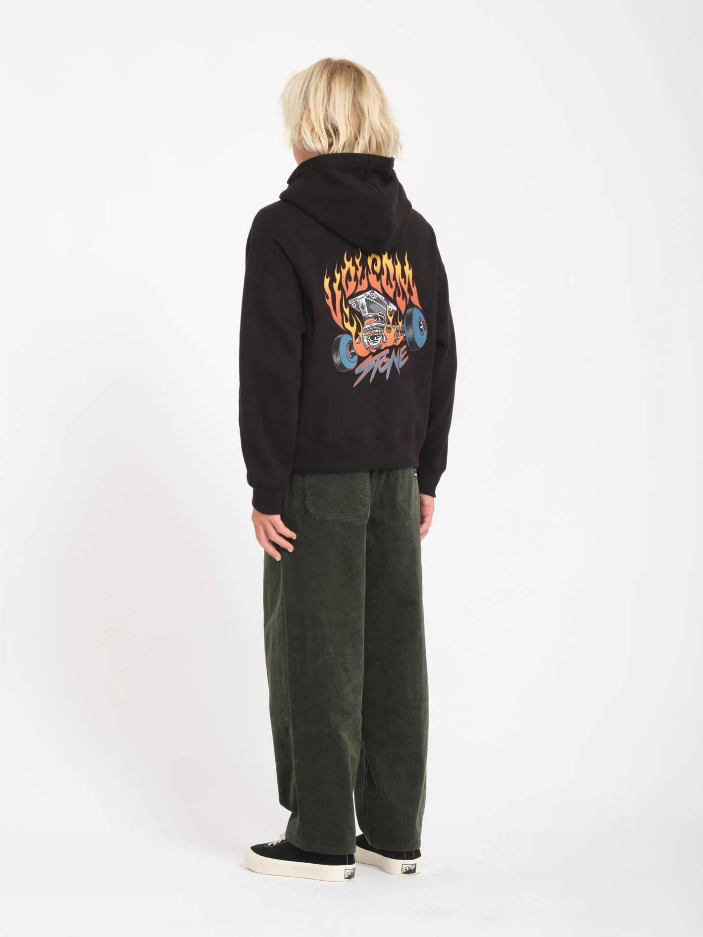 Trux Hoodie - BLACK - (KIDS)