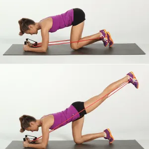 Tube Resistance Band With Handles