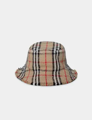 TWEED BUCKET HAT