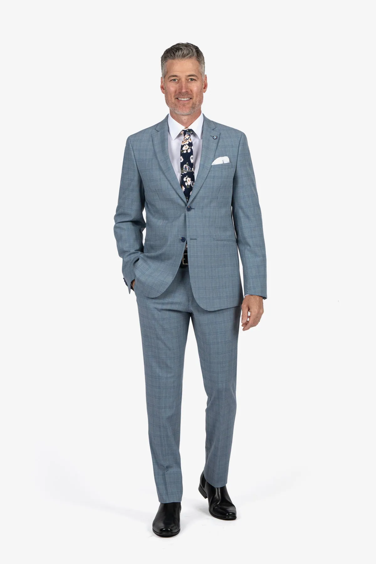 Uberstone | Jayson Prince of Wales Check Jacket