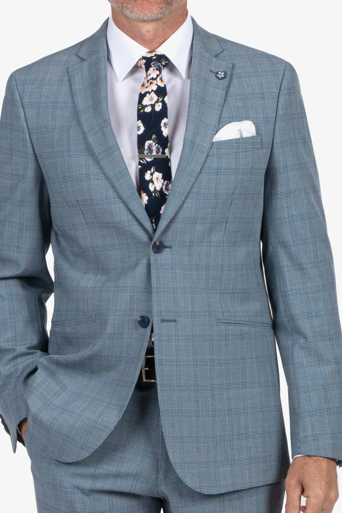 Uberstone | Jayson Prince of Wales Check Jacket