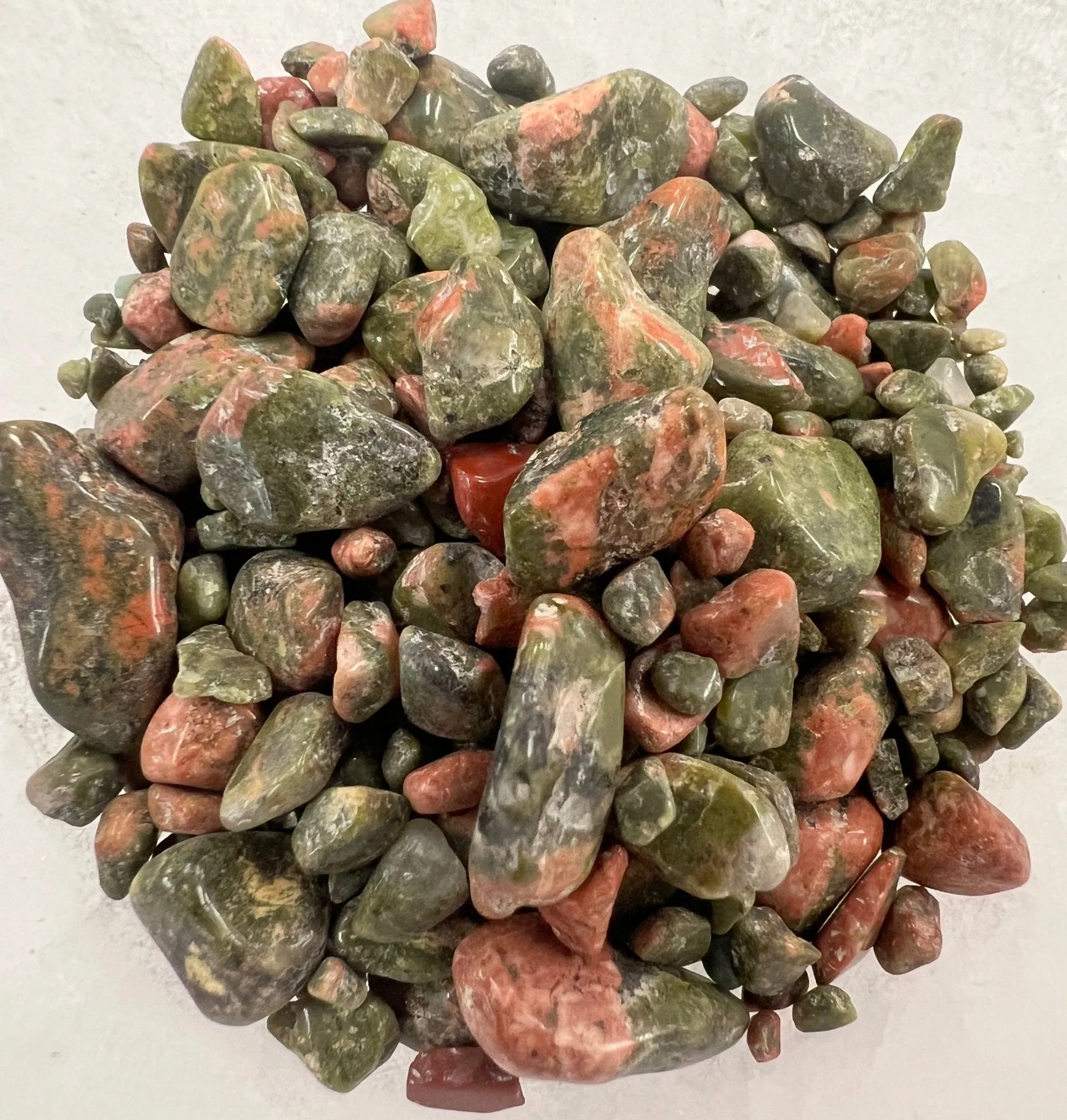 Unakite Gemstone Chips