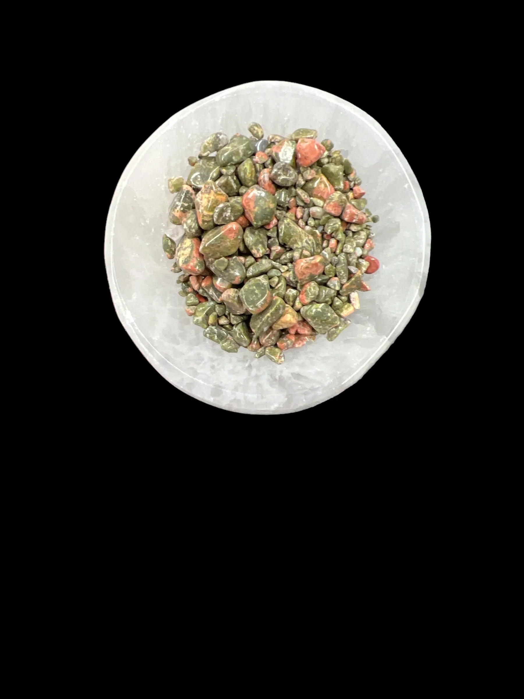 Unakite Gemstone Chips