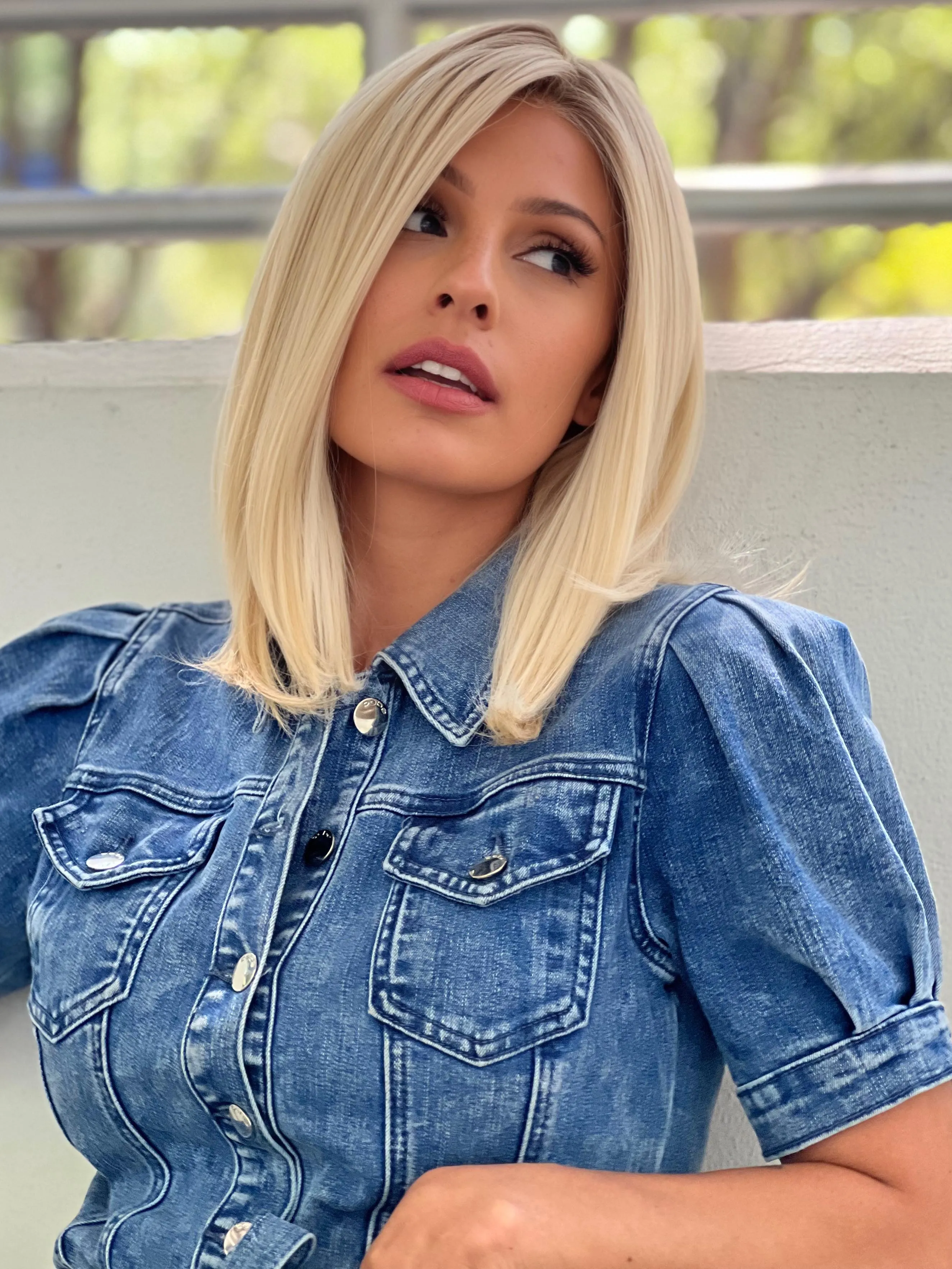 Undercut Bob | Synthetic Lace Front Wig (Mono Top)