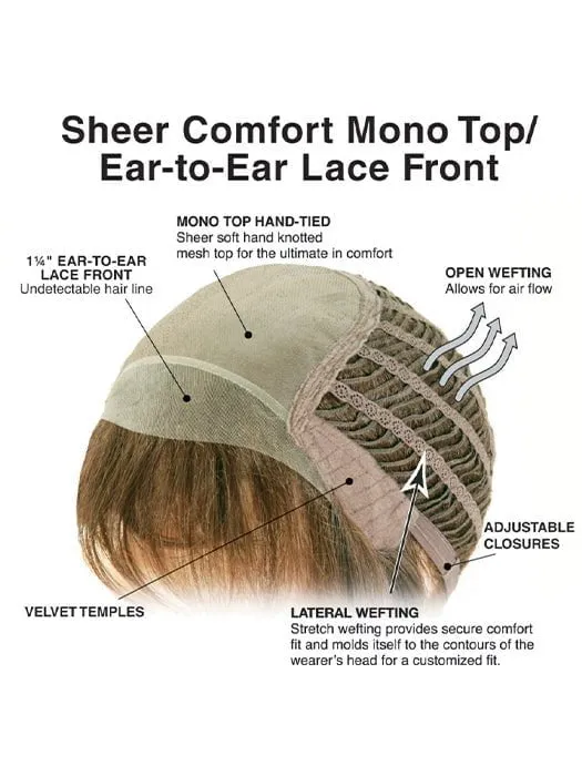 Undercut Bob | Synthetic Lace Front Wig (Mono Top)