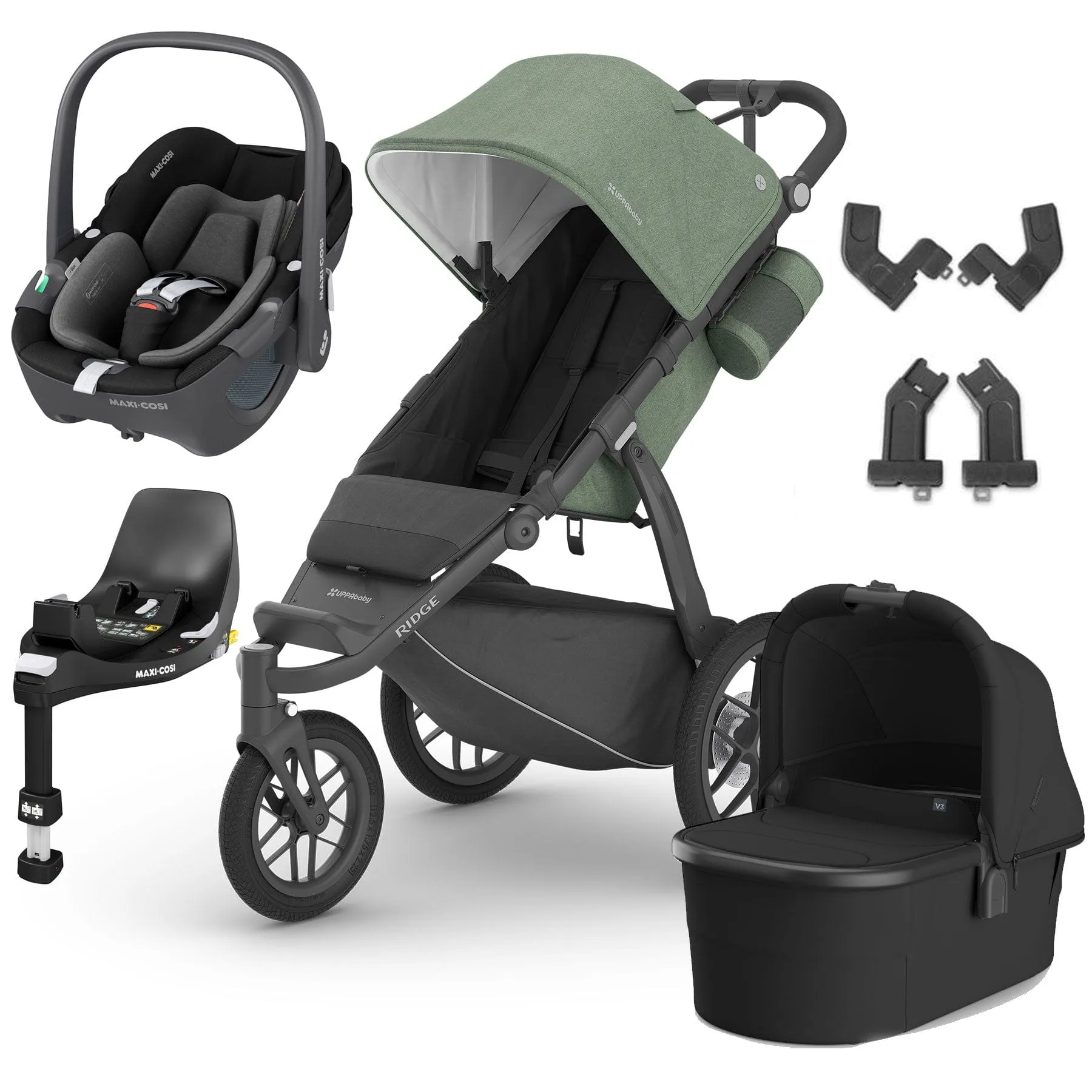 UPPAbaby Ridge Pebble 360 Travel System - Gwen
