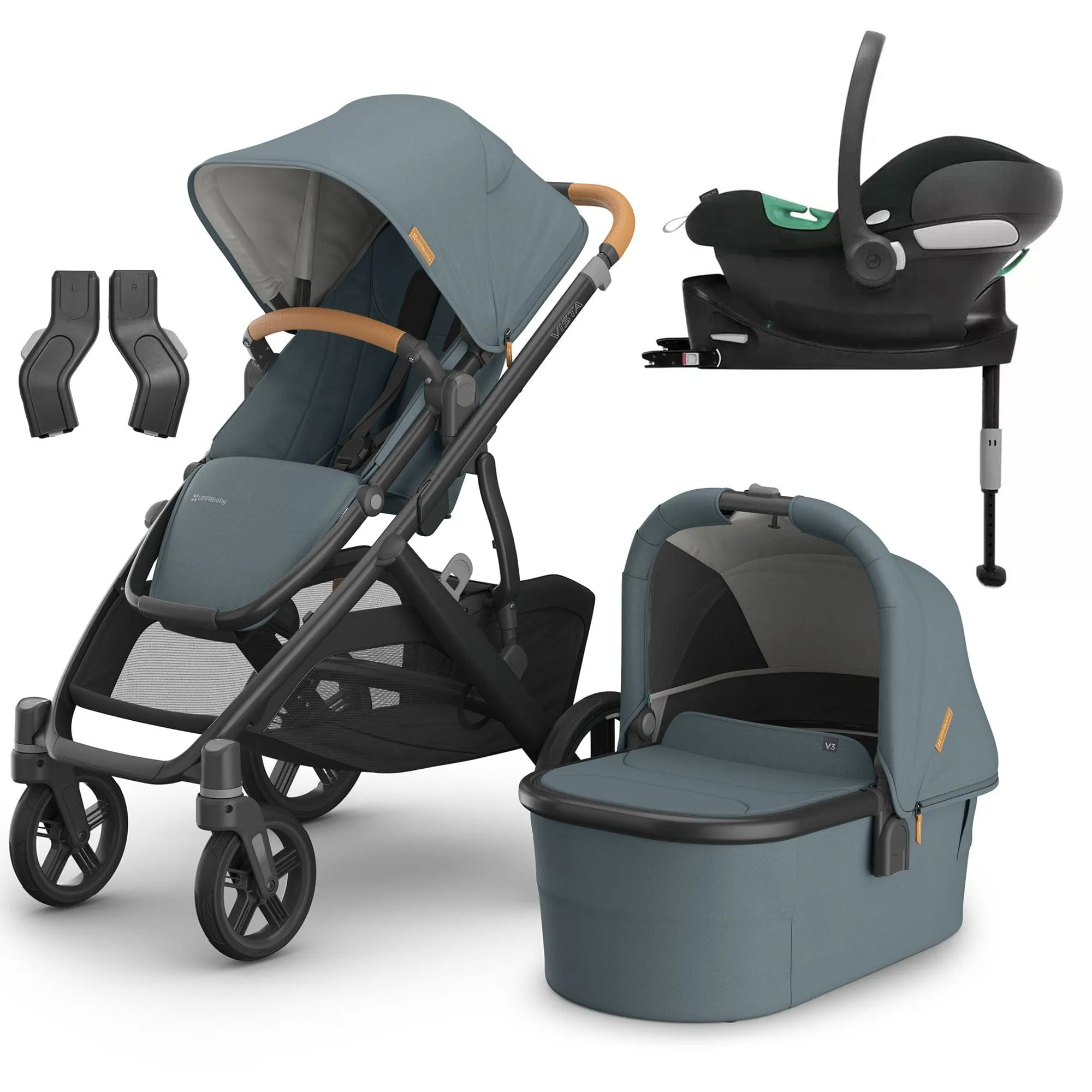 Uppababy Vista V3 Cybex Travel System - Dillan