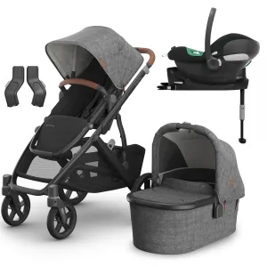 Uppababy Vista V3 Cybex Travel System - Greyson