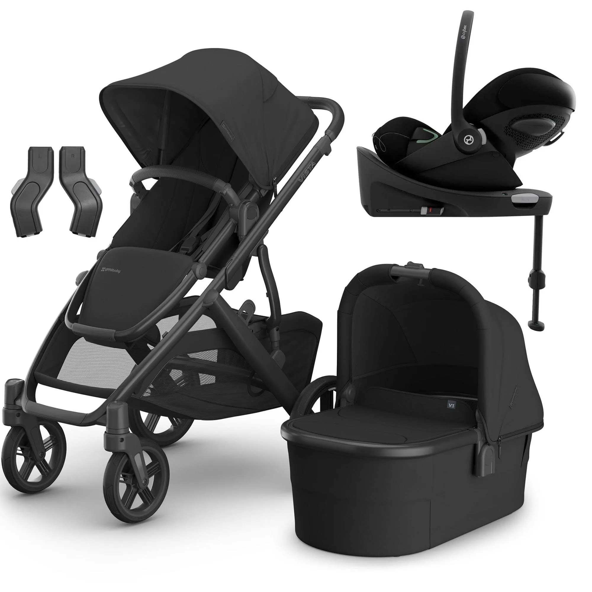 Uppababy Vista V3 Cybex Travel System - Jake