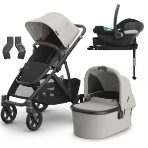 Uppababy Vista V3 Cybex Travel System - Savannah