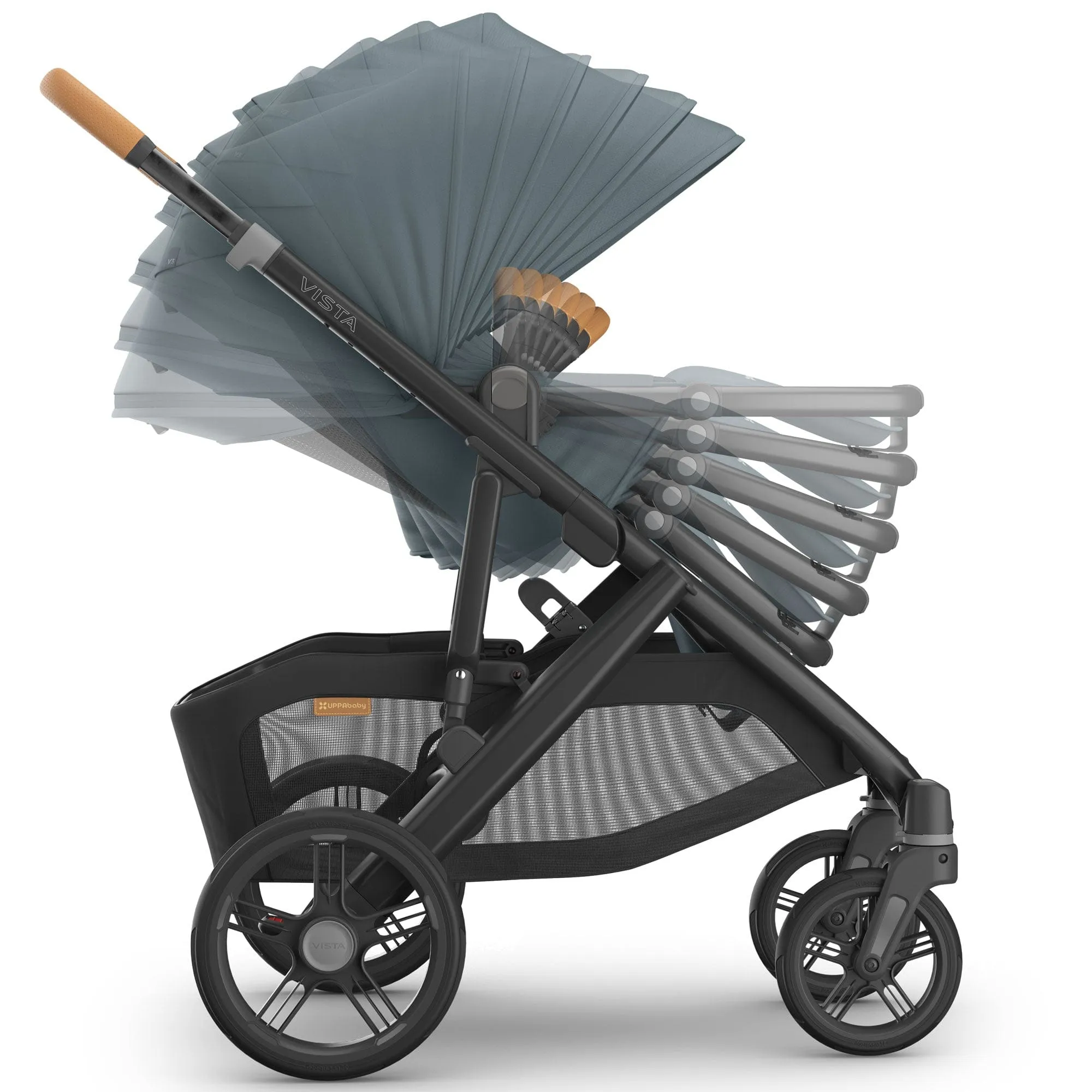 Uppababy Vista V3 Maxi-Cosi Travel System in Dillan