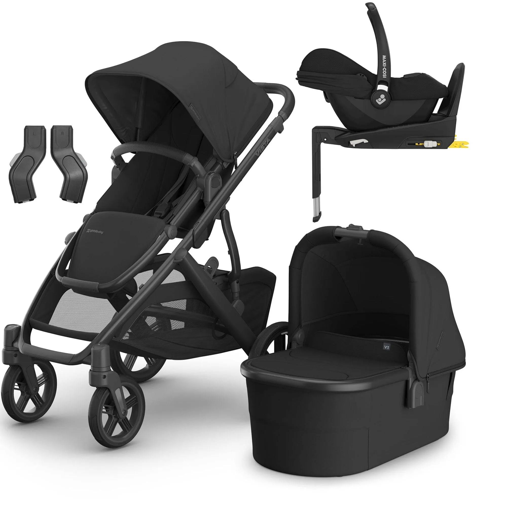 Uppababy Vista V3 Maxi-Cosi Travel System - Jake