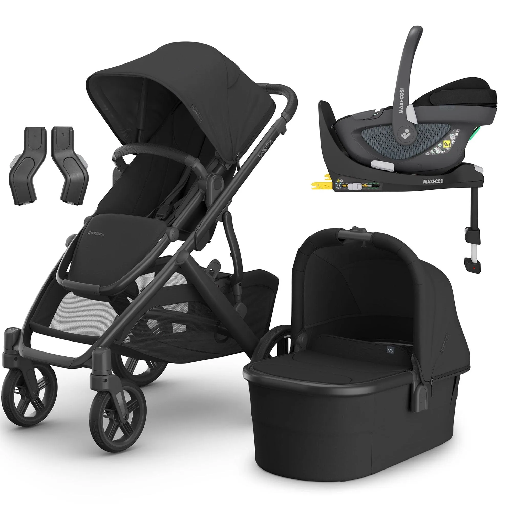 Uppababy Vista V3 Maxi-Cosi Travel System - Jake