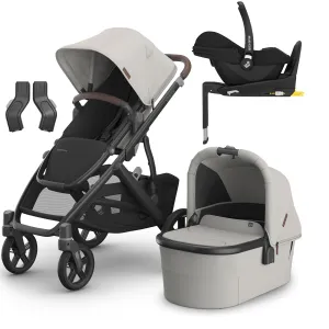 Uppababy Vista V3 Maxi-Cosi Travel System - Savannah