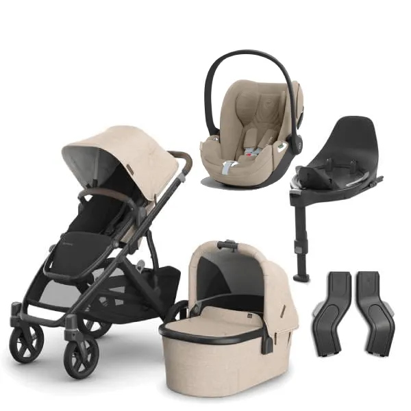 UPPAbaby Vista V3 Pushchair with Cloud T & Base - Liam / Cozy Beige