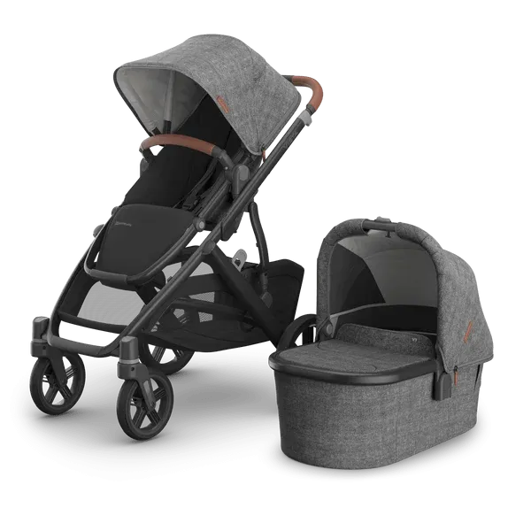 UPPAbaby Vista V3 Pushchair with Mesa Car Seat & Base - Greyson