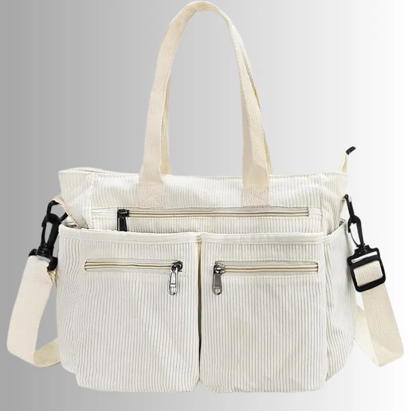 Urban Cord Tote – Shoulder Bag