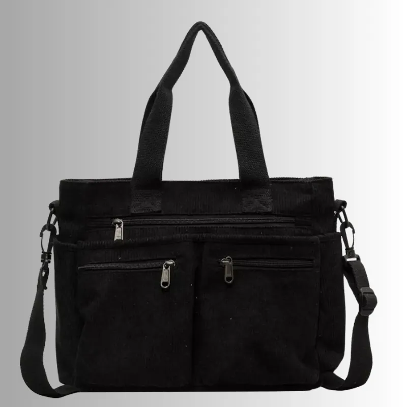 Urban Cord Tote – Shoulder Bag