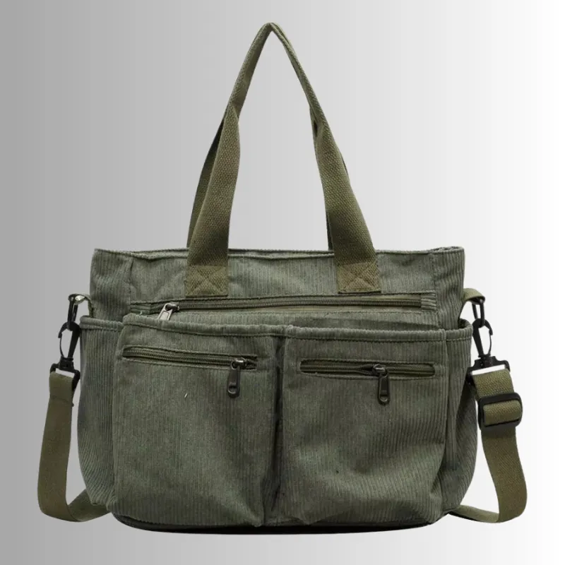 Urban Cord Tote – Shoulder Bag