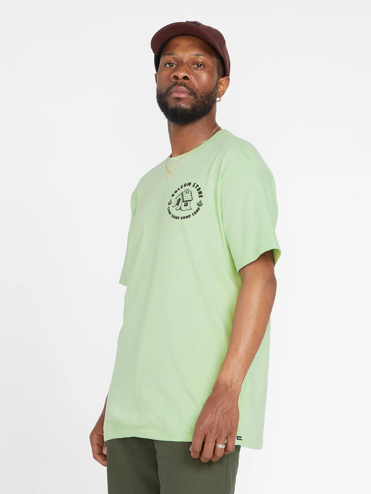 V Ent Fat Tony T-Shirt - CELADON