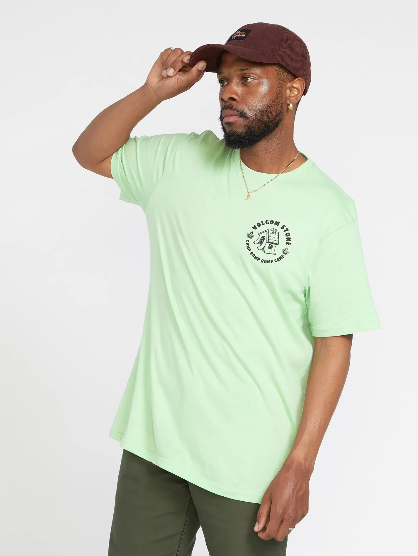 V Ent Fat Tony T-Shirt - CELADON