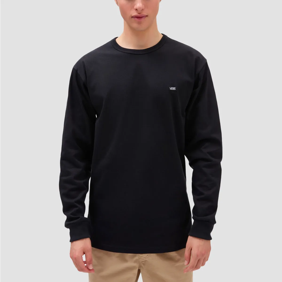 Vans Off The Wall Classic Longsleeve T-Shirt Black