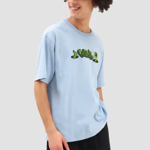 Vans Skate Classics Off The Wall Graphic Loose T-Shirt Cashmere Blue