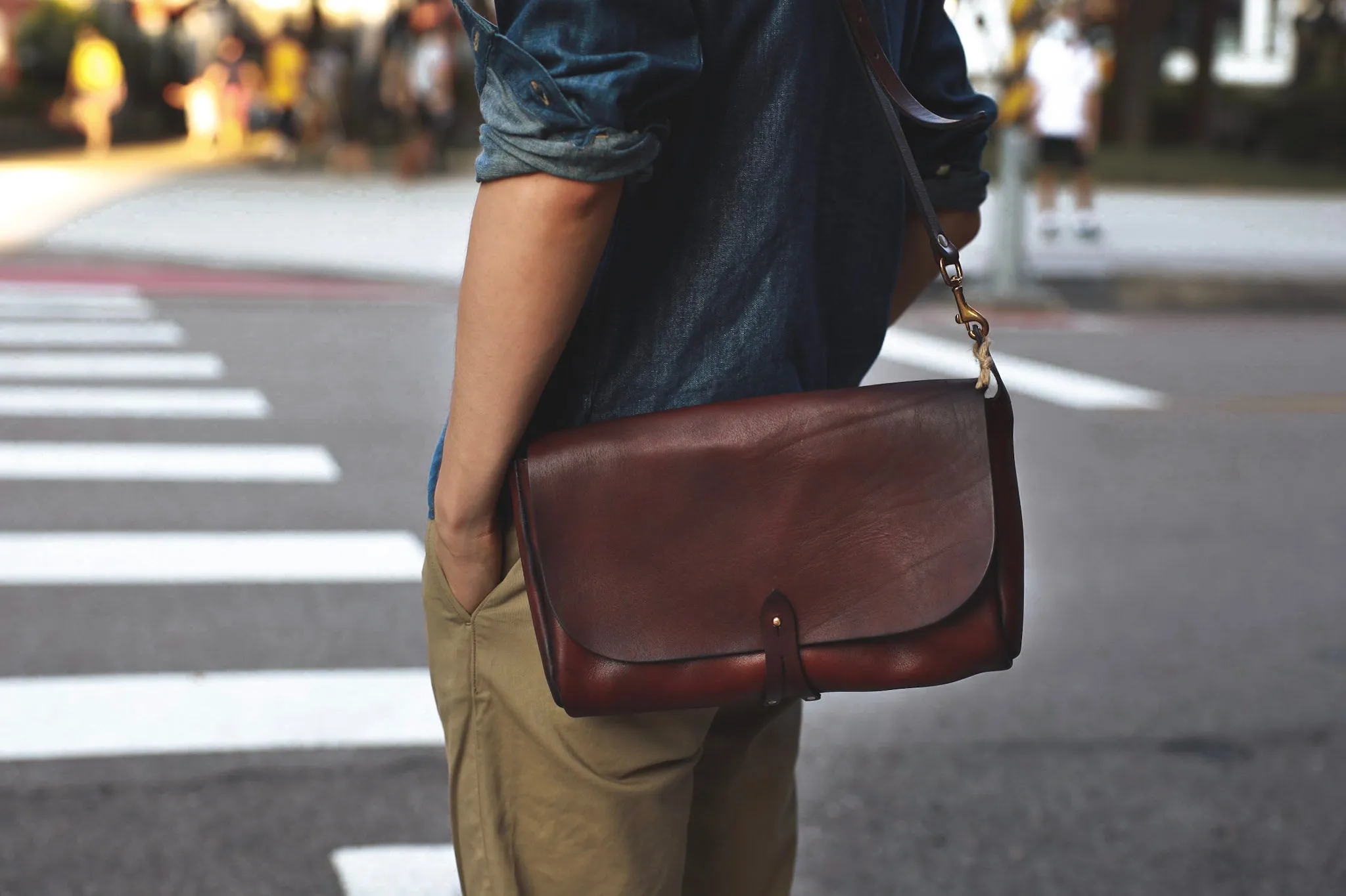 【VASCO】肩背手拿後背三用皮革包／三色／LEATHER 3WAY CLUTCH BAG
