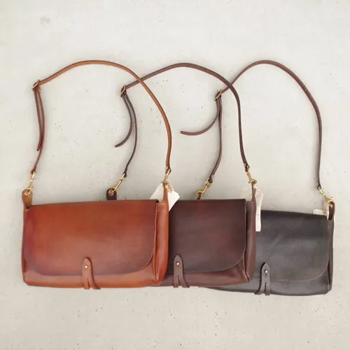 【VASCO】肩背手拿後背三用皮革包／三色／LEATHER 3WAY CLUTCH BAG
