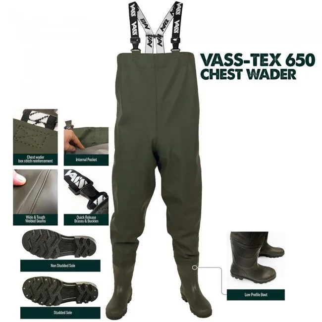Vass Vass-Tex 650-70 Chest Waders