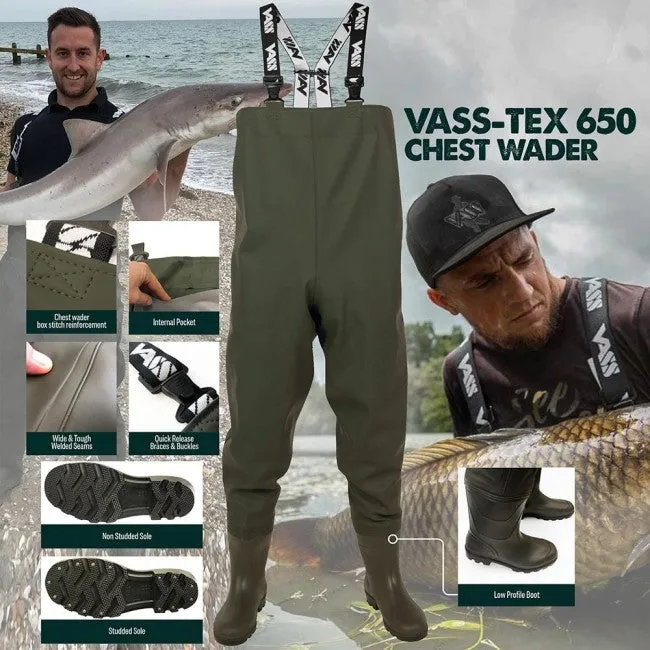 Vass Vass-Tex 650-70 Chest Waders