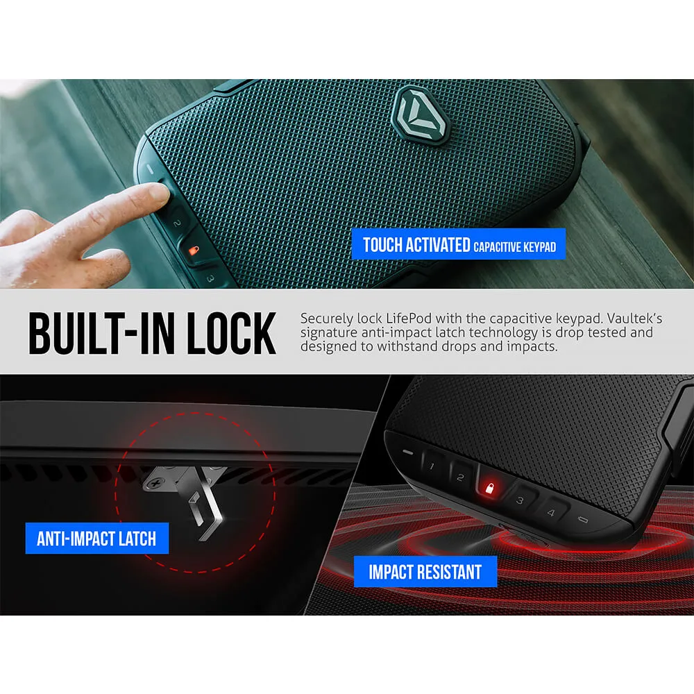 Vaultek LifePod 1.0 Portable Security Case
