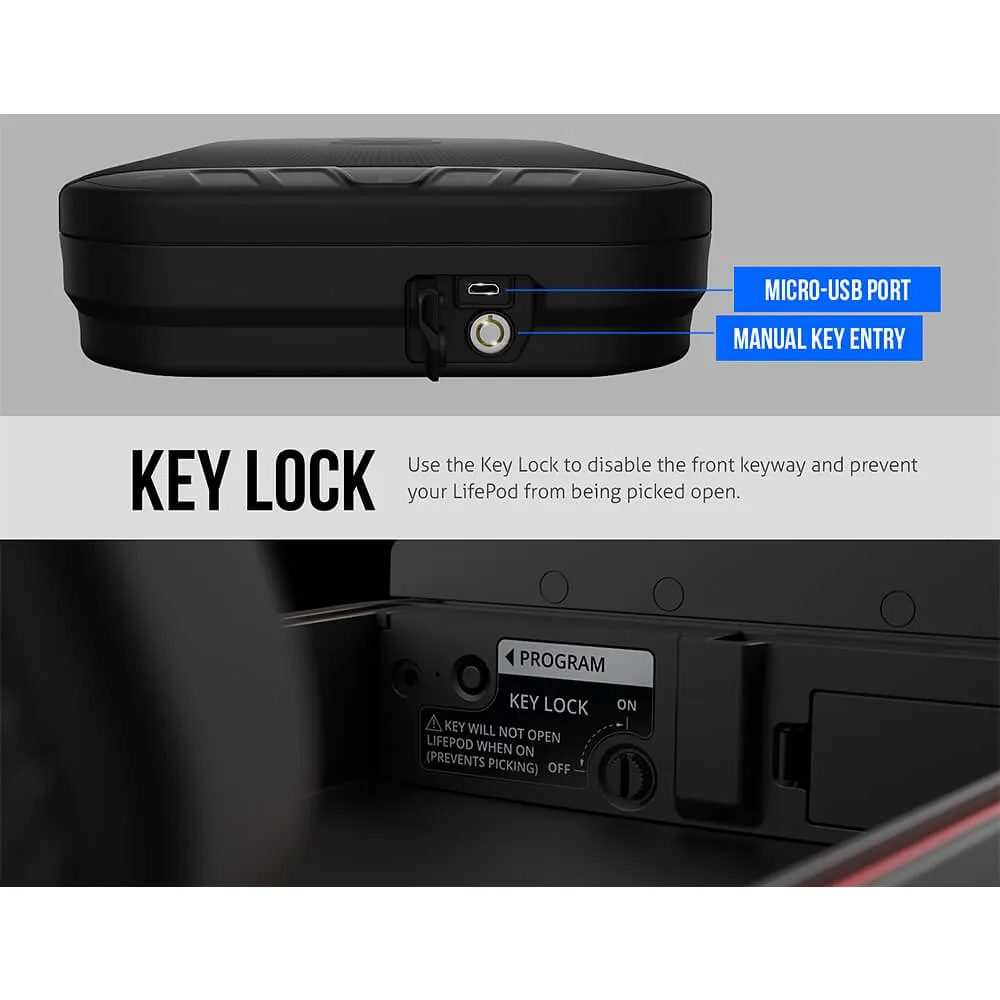 Vaultek LifePod 1.0 Portable Security Case
