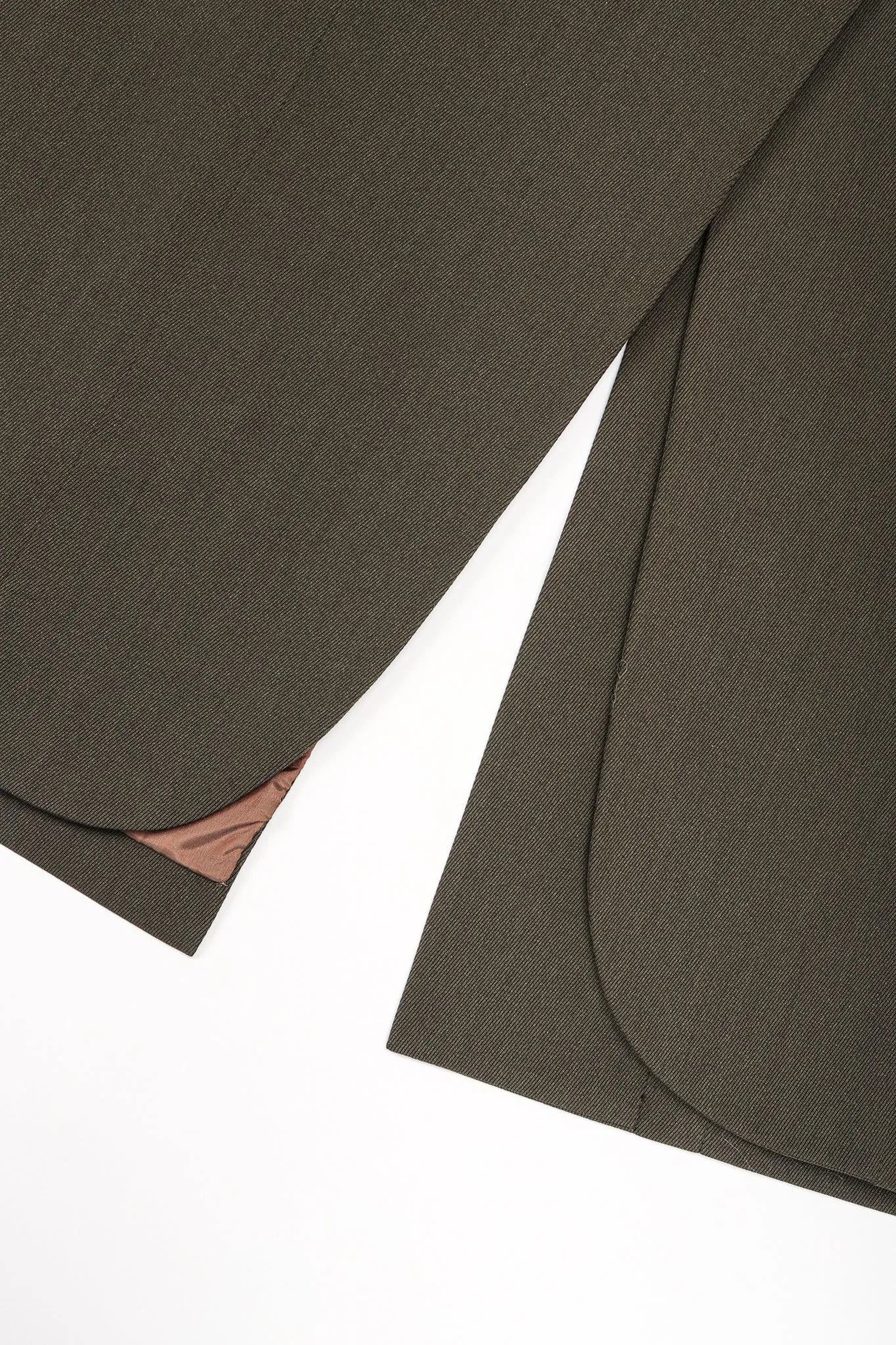 Velvet Tipped Reefer Coat