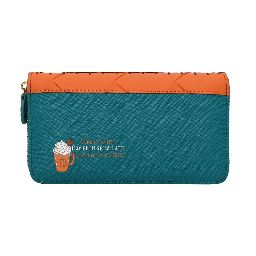 Vendula London - Sugar and Spice Coffee Shop Large Ziparound Wallet