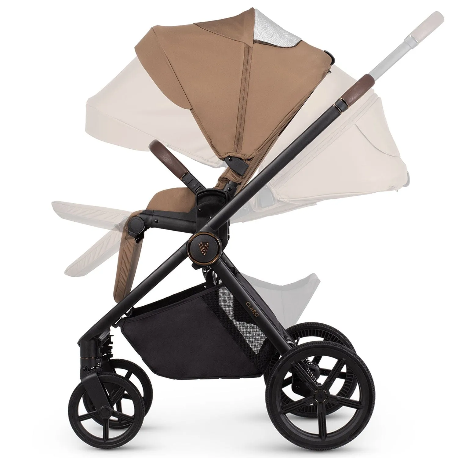 Venicci Claro 3 in 1 Travel System - Caramel