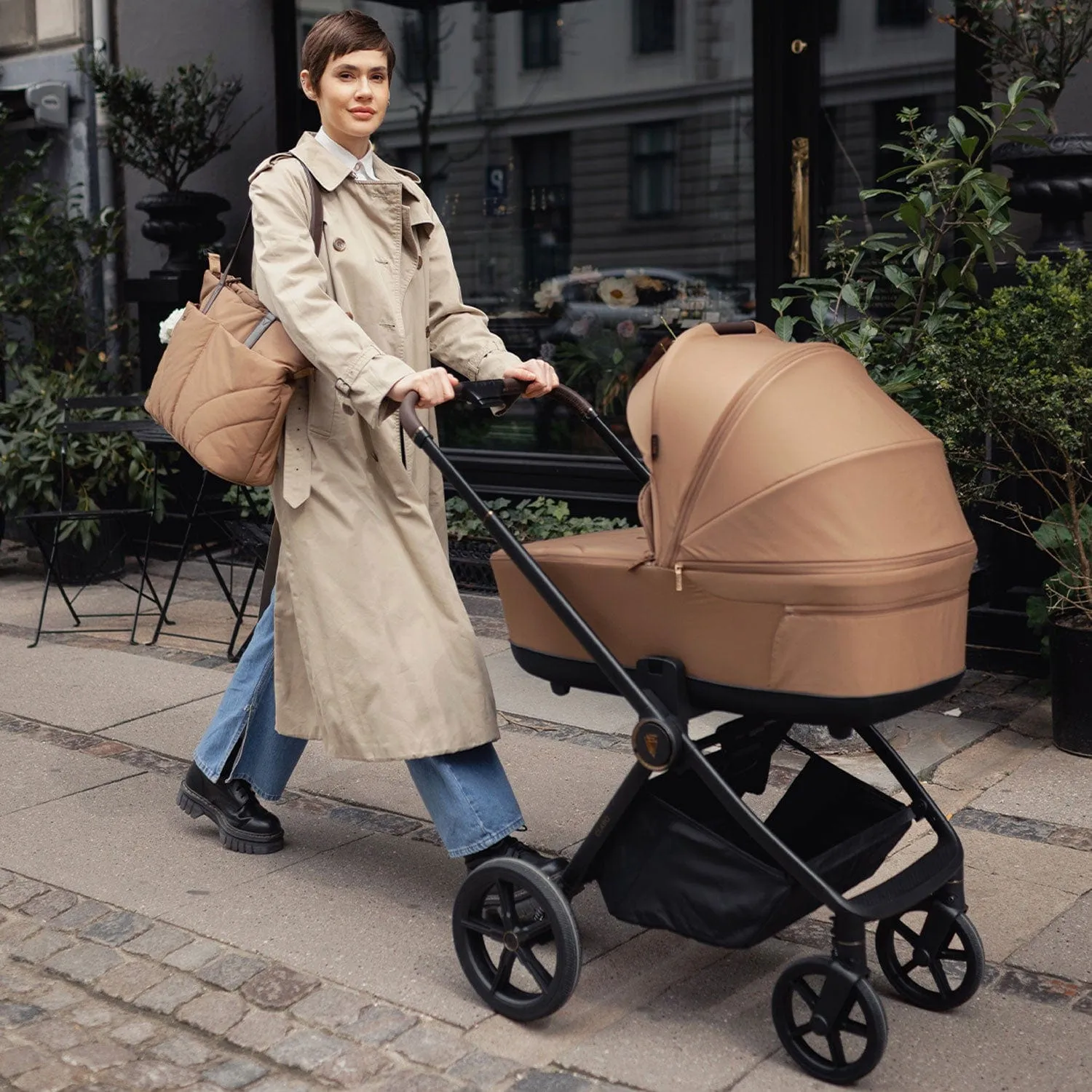 Venicci Claro 3 in 1 Travel System - Caramel